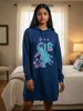 Disney Lilo & Stitch Sweatkleid für Damen - Oversize Hoodie Produktbild-Vorschau 2