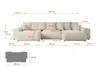 ALTDECOR Ecksofa mit Schlaffunktion und Bettkasten Corner Produktbild-Vorschau 6