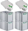SuperSparSet 4x Eurobox NextGen Color mit Scharnierdeckel Produktbild-Vorschau 1