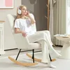 HOMCOM Schaukelstuhl Sessel Relaxsessel bis 120 kg, Produktbild-Vorschau 2