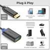 deleyCON 2 Stück Adapter USB C auf USB A - Typ C auf USB Produktbild-Vorschau 2