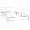 HASENA Lounge Designbett Albinia weiß lackiert 140x200 Produktbild-Vorschau 8