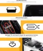 Collage of product features and close-ups of an air fryer. Produktbild-Vorschau