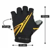 Rękawiczki Rowerowe Sportowe Żelowe Do Biegania, Krótkie Podgląd zdjęcia produktu 8