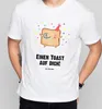 Mr. & Mrs. Panda Größe L T-Shirt Toast Party - Weiß - Produktbild-Vorschau 4