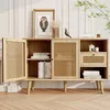 Flieks Commode avec portes, tiroirs et étagère, armoire de Voir les images du produit 2