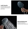 Handbrause, Duschkopf, mit 1.5m Schlauch, Duschbrause, Produktbild-Vorschau 4