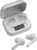 A white charging case for wireless earbuds is open, with two earbuds placed outside the case. Náhled obrázku produktu