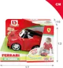 BB Junior - Spielzeugauto - Ferrari U-Turn (13cm, rot) Produktbild-Vorschau 14