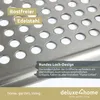 deluxe4home® Grillschale aus Edelstahl 40 x 30 cm I Für Produktbild-Vorschau 3