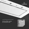 Klarstein digestor, recirkulácia, prietok 466 m³/h, LED, Náhľad obrázku produktu 6