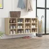vidaXL Schuhregale 2 Stk. Sonoma-Eiche 52,5x30x50 cm Náhled obrázku produktu 2