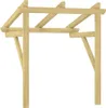 A wooden pergola structure on a white background. Podgląd zdjęcia produktu
