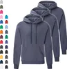3er Pack Fruit of the Loom Classic Hooded Sweat, Produktbild-Vorschau 1