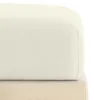 Frottee-Spannbettlaken 80x160x15 cm Creme Produktbild-Vorschau 1