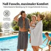 Komfortec 2er Saunatuch Set 80x200 cm aus 100% Baumwolle, Produktbild-Vorschau 7