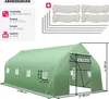Foliengewächshaus 27 m³, in Zeltform mit 8 Fenstern 600 x Produktbild-Vorschau 5