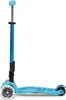 Micro Step Maxi Deluxe faltbar LED blau - Kinderroller mit Produktbild-Vorschau 3
