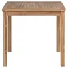 The Living Store 3-tlg. Garten-Essgruppe Massivholz Teak Produktbild-Vorschau 10