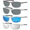 Herren Sonnenbrille Designer Sport Biker Metall Sonnen Produktbild-Vorschau 2