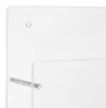 Wandprospekthalter DIN A6 Querformat Acrylglas Wandmontage Produktbild-Vorschau 3