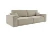 VENASI Schlafsofa mit Schlaffunktion Hugo, Beige Cordstoff Produktbild-Vorschau 4