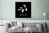 MuchoWow® Poster Blätter - Zitat - Schwarz - Weiß 75x75 cm Produktbild-Vorschau 5