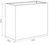 vidaXL Tuinplantpot, roestlook, 60 x 30 x 50 cm, Productafbeelding-voorbeeld 7