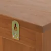 Szafka z lustrem z drewna tekowego HWC-M85, szafka z Podgląd zdjęcia produktu 3