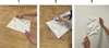 Three images showing the steps to install 3D wall panels. Produktbild-Vorschau