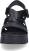 Rieker Damen Keilsandalette mit Plateau und gekreuzten Produktbild-Vorschau 23