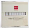 Wiedemann 580801.004 Christbaumkerze - weiß, 20 Stück Produktbild-Vorschau 3
