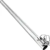 Mast Stahl 80cm mit 2 Zahnschellen für Geländer : 80cm Produktbild-Vorschau 1