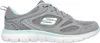 Skechers Damen-Sneaker SUMMITS - SUITED Grau-Türkis, Produktbild-Vorschau 6