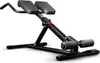 A black and gray adjustable weight bench is shown against a white background. Produktbild-Vorschau