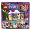 The image shows the packaging of a LEGO Friends Olivias Cupcake-Café set, featuring the building toy and characters. Náhled obrázku produktu