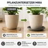 Pflanztopfuntersetzer Mira Anthrazit Ø 34cm - Frostsicher & Produktbild-Vorschau 6