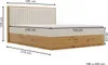 GrainGold Boxspringbett Forest 180x200 cm - Bett 180x200, Produktbild-Vorschau 8