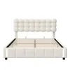 INONEFT Gestoffeerd bed 140x200 cm, boxspringbed met Productafbeelding-voorbeeld 11