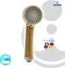 tecuro Handbrause ew-080 gold - mit 3-Funktionen und Produktbild-Vorschau 2