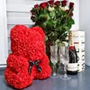 Teddybär aus Rosen Rosenbär in Geschenkbox mit Schleife Produktbild-Vorschau 8