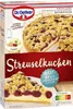 Dr Oetker Streuselkuchen mit 30 Prozent mehr Puddingcreme Produktbild-Vorschau 1