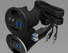 ICY BOX IB-HUB1404A, Tisch-Hub, 2x Type-A, 1x Type-C, 1x Produktbild-Vorschau 4