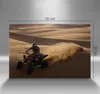 Eine Quadfahrt in der Wüste – Leinwandbild Wandbild – 30x20 Produktbild-Vorschau 4