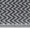 vidaXL Tappeto per esterni ARAKIL Black 140x200 cm PP Anteprima dell’immagine prodotto 3