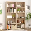 CASARIA® Étagère Bibliothèque Multi-Usage MDF Chêne Voir les images du produit 2