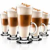6 Latte Macchiato glazen van 280 ml met handvat, Productafbeelding-voorbeeld 1