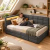 INONEFT Dagbed/kinderbed 90x200 cm met LED-verlichting en Productafbeelding-voorbeeld 7