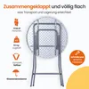 Goliving Bartisch Ø80x110cm - Stehtisch - Klappbar - Stabil Produktbild-Vorschau 8