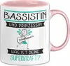Bassistin Und Prinzessin Tasse Geschenk Für Eine Bassistin Produktbild-Vorschau 1